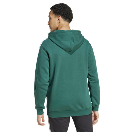 Adidas Ανδρική ζακέτα Essentials Fleece 3-Stripes Full-Zip Hoodie